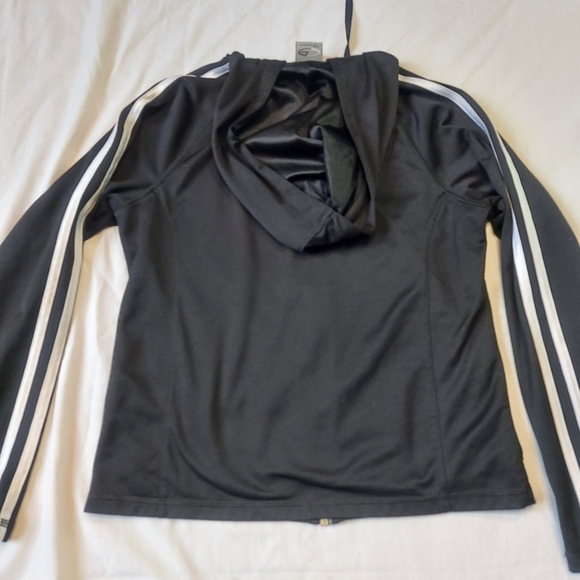 Champion C9 Mesh Black Zip Up Womens Hoodie, Small - Picture 10 of 11
